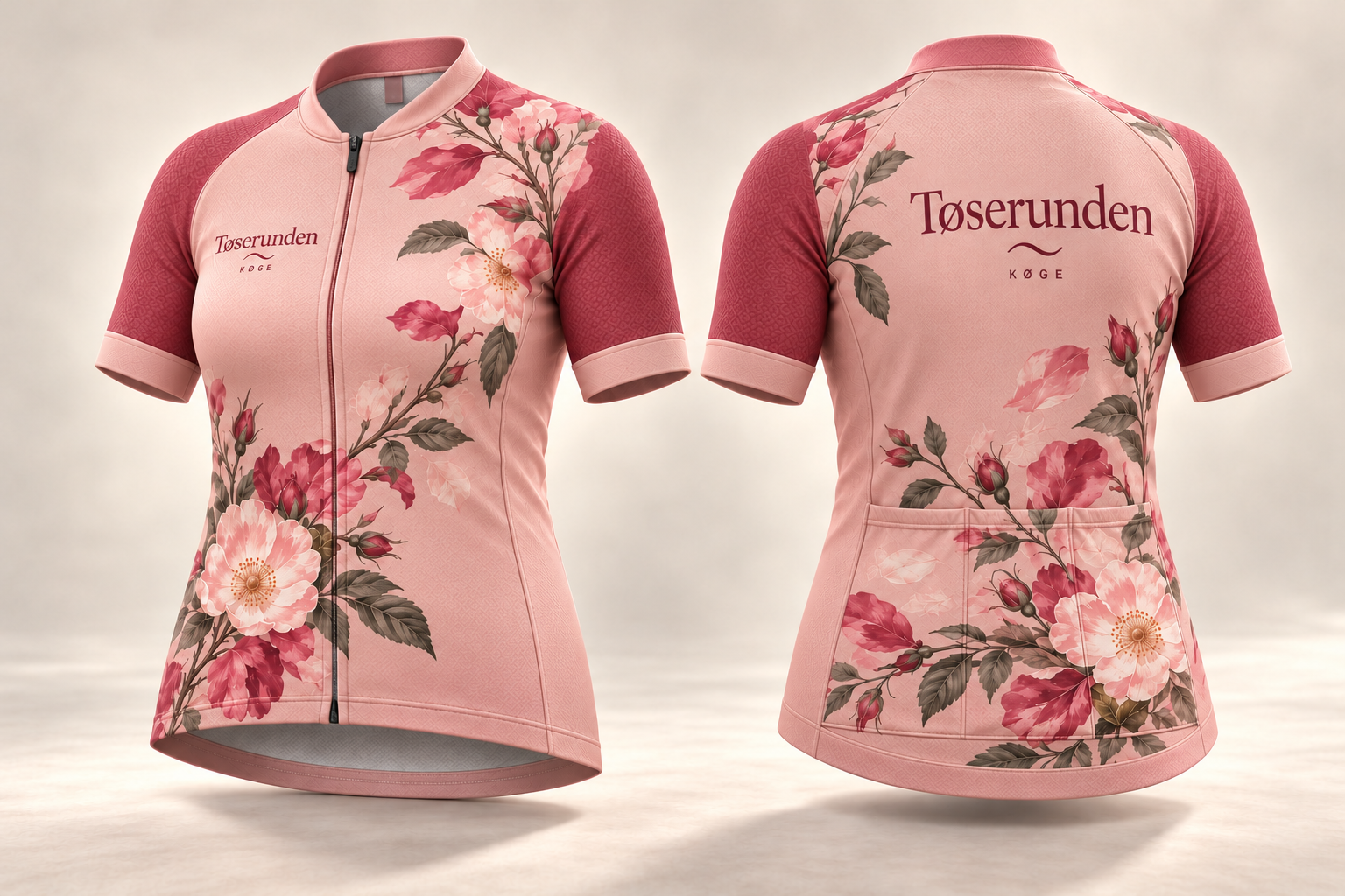 Cykeltrøje · Tøserunden – illustrativt produktbillede